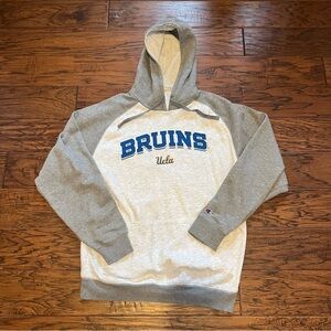 Champion Bruins Gray and Blue Hoodie